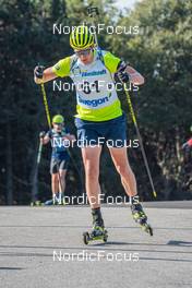 12.09.2021, Font-Romeu, France (FRA): Martin Ponsiluoma (SWE) - Biathlon training, Font-Romeu (FRA). www.nordicfocus.com. © Authamayou/NordicFocus. Every downloaded picture is fee-liable.