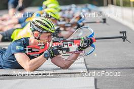07.09.2021, Font-Romeu, France (FRA): Jesper Nelin (SWE) - Biathlon training, Font-Romeu (FRA). www.nordicfocus.com. © Authamayou/NordicFocus. Every downloaded picture is fee-liable.