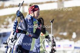 09.11.2021, Lenzerheide, Switzerland (SUI): Maren Hammerschmidt (GER) - Biathlon training, Lenzerheide (SUI). www.nordicfocus.com. © Manzoni/NordicFocus. Every downloaded picture is fee-liable.
