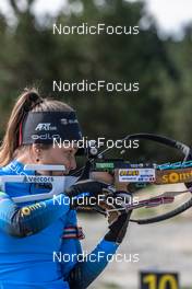 22.09.2021, Font-Romeu, France (FRA): Chloe Chevalier (FRA) - Biathlon training, Font-Romeu (FRA). www.nordicfocus.com. © Leo Authamayou/NordicFocus. Every downloaded picture is fee-liable.