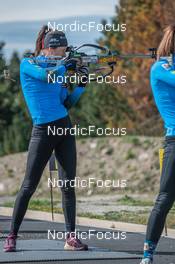 22.09.2021, Font-Romeu, France (FRA): Chloe Chevalier (FRA) - Biathlon training, Font-Romeu (FRA). www.nordicfocus.com. © Augustin Authamayou/NordicFocus. Every downloaded picture is fee-liable.