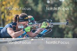 22.09.2021, Font-Romeu, France (FRA): Julia Simon (FRA) - Biathlon training, Font-Romeu (FRA). www.nordicfocus.com. © Augustin Authamayou/NordicFocus. Every downloaded picture is fee-liable.