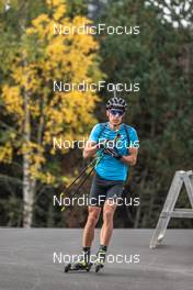 25.09.2021, Font-Romeu, France (FRA): Quentin Fillon Maillet (FRA) - Biathlon training, Font-Romeu (FRA). www.nordicfocus.com. © Leo Authamayou/NordicFocus. Every downloaded picture is fee-liable.