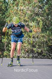 15.09.2021, Font-Romeu, France (FRA): Martin Ponsiluoma (SWE) - Biathlon training, Font-Romeu (FRA). www.nordicfocus.com. © Authamayou/NordicFocus. Every downloaded picture is fee-liable.