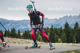 12.10.2021, Lavaze, Italy (ITA): Erlend Bjoentegaard (NOR) - Biathlon training, Lavaze (ITA). www.nordicfocus.com. © Modica/NordicFocus. Every downloaded picture is fee-liable.