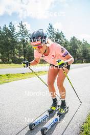 01.09.2021, Font-Romeu, France (FRA): Karolin Horchler (GER) - Biathlon training, Font-Romeu (FRA). www.nordicfocus.com. © Authamayou/NordicFocus. Every downloaded picture is fee-liable.
