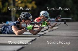 23.09.2021, Font-Romeu, France (FRA): Julia Simon (FRA) - Biathlon training, Font-Romeu (FRA). www.nordicfocus.com. © Leo Authamayou/NordicFocus. Every downloaded picture is fee-liable.