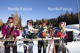 09.11.2021, Lenzerheide, Switzerland (SUI): Denise Herrmann (GER), Maren Hammerschmidt (GER), Janina Hettich (GER), Karolin Horchler (GER) - Biathlon training, Lenzerheide (SUI). www.nordicfocus.com. © Manzoni/NordicFocus. Every downloaded picture is fee-liable.