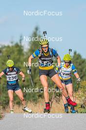 12.09.2021, Font-Romeu, France (FRA): Stina Nilsson (SWE) - Biathlon training, Font-Romeu (FRA). www.nordicfocus.com. © Authamayou/NordicFocus. Every downloaded picture is fee-liable.