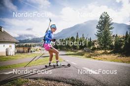 01.10.2021, Lavaze, Italy (ITA): Rebecca Passler (ITA) - Biathlon training, Lavaze (ITA). www.nordicfocus.com. © Modica/NordicFocus. Every downloaded picture is fee-liable.