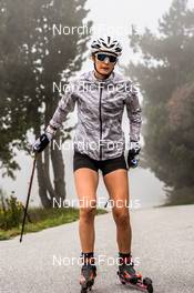25.09.2021, Font-Romeu, France (FRA): Chloe Chevalier (FRA) - Biathlon training, Font-Romeu (FRA). www.nordicfocus.com. © Leo Authamayou/NordicFocus. Every downloaded picture is fee-liable.