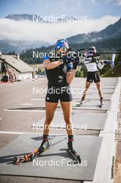 01.10.2021, Lavaze, Italy (ITA): Dorothea Wierer (ITA) - Biathlon training, Lavaze (ITA). www.nordicfocus.com. © Modica/NordicFocus. Every downloaded picture is fee-liable.