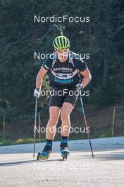 12.09.2021, Font-Romeu, France (FRA): Oskar Brandt (SWE) - Biathlon training, Font-Romeu (FRA). www.nordicfocus.com. © Authamayou/NordicFocus. Every downloaded picture is fee-liable.