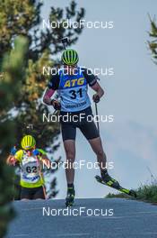 12.09.2021, Font-Romeu, France (FRA): Henning Sjoekvist (SWE) - Biathlon training, Font-Romeu (FRA). www.nordicfocus.com. © Authamayou/NordicFocus. Every downloaded picture is fee-liable.