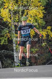 15.09.2021, Font-Romeu, France (FRA): Henning Sjoekvist (SWE) - Biathlon training, Font-Romeu (FRA). www.nordicfocus.com. © Authamayou/NordicFocus. Every downloaded picture is fee-liable.