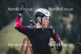 12.10.2021, Lavaze, Italy (ITA): Johannes Dale (NOR) - Biathlon training, Lavaze (ITA). www.nordicfocus.com. © Modica/NordicFocus. Every downloaded picture is fee-liable.