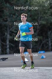 23.09.2021, Font-Romeu, France (FRA): Fabien Claude (FRA) - Biathlon training, Font-Romeu (FRA). www.nordicfocus.com. © Leo Authamayou/NordicFocus. Every downloaded picture is fee-liable.
