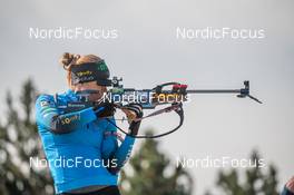 22.09.2021, Font-Romeu, France (FRA): Anais Bescond (FRA) - Biathlon training, Font-Romeu (FRA). www.nordicfocus.com. © Augustin Authamayou/NordicFocus. Every downloaded picture is fee-liable.