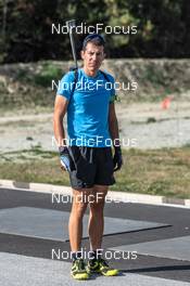 23.09.2021, Font-Romeu, France (FRA): Quentin Fillon Maillet (FRA) - Biathlon training, Font-Romeu (FRA). www.nordicfocus.com. © Leo Authamayou/NordicFocus. Every downloaded picture is fee-liable.