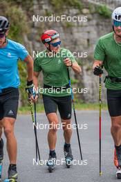 21.09.2021, Font-Romeu, France (FRA): Simon Desthieux (FRA) - Biathlon training, Font-Romeu (FRA). www.nordicfocus.com. © Augustin Authamayou/NordicFocus. Every downloaded picture is fee-liable.