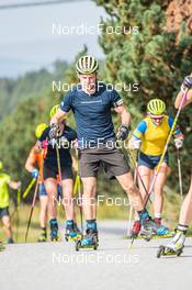07.09.2021, Font-Romeu, France (FRA): Jesper Nelin (SWE) - Biathlon training, Font-Romeu (FRA). www.nordicfocus.com. © Authamayou/NordicFocus. Every downloaded picture is fee-liable.