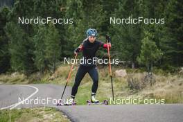 12.10.2021, Lavaze, Italy (ITA): Tiril Eckhoff (NOR) - Biathlon training, Lavaze (ITA). www.nordicfocus.com. © Modica/NordicFocus. Every downloaded picture is fee-liable.
