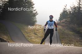 09.10.2021, Lavaze, Italy (ITA): Karoline Offigstad Knotten (NOR) - Biathlon training, Lavaze (ITA). www.nordicfocus.com. © Vanzetta/NordicFocus. Every downloaded picture is fee-liable.