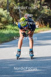 12.09.2021, Font-Romeu, France (FRA): Peppe Femling (SWE) - Biathlon training, Font-Romeu (FRA). www.nordicfocus.com. © Authamayou/NordicFocus. Every downloaded picture is fee-liable.
