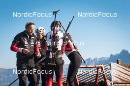 09.10.2021, Lavaze, Italy (ITA): Johannes Dale (NOR) - Biathlon training, Lavaze (ITA). www.nordicfocus.com. © Vanzetta/NordicFocus. Every downloaded picture is fee-liable.