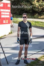 30.09.2021, Font-Romeu, France (FRA): Emilien Jacquelin (FRA) - Biathlon training, Font-Romeu (FRA). www.nordicfocus.com. © Leo Authamayou/NordicFocus. Every downloaded picture is fee-liable.