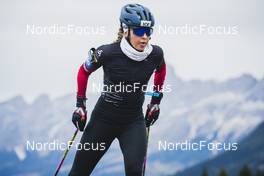 12.10.2021, Lavaze, Italy (ITA): Ingrid Landmark Tandrevold (NOR) - Biathlon training, Lavaze (ITA). www.nordicfocus.com. © Modica/NordicFocus. Every downloaded picture is fee-liable.