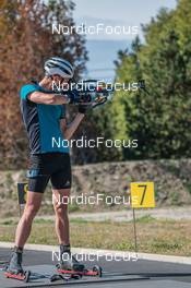22.09.2021, Font-Romeu, France (FRA): Emilien Jacquelin (FRA) - Biathlon training, Font-Romeu (FRA). www.nordicfocus.com. © Augustin Authamayou/NordicFocus. Every downloaded picture is fee-liable.