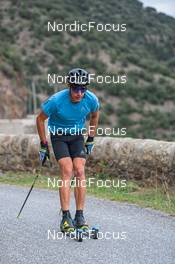 21.09.2021, Font-Romeu, France (FRA): Quentin Fillon Maillet (FRA) - Biathlon training, Font-Romeu (FRA). www.nordicfocus.com. © Augustin Authamayou/NordicFocus. Every downloaded picture is fee-liable.