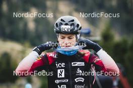 12.10.2021, Lavaze, Italy (ITA): Ida Lien (NOR) - Biathlon training, Lavaze (ITA). www.nordicfocus.com. © Modica/NordicFocus. Every downloaded picture is fee-liable.