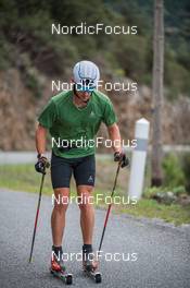 21.09.2021, Font-Romeu, France (FRA): Fabien Claude (FRA) - Biathlon training, Font-Romeu (FRA). www.nordicfocus.com. © Augustin Authamayou/NordicFocus. Every downloaded picture is fee-liable.