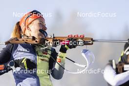 09.11.2021, Lenzerheide, Switzerland (SUI): Janina Hettich (GER) - Biathlon training, Lenzerheide (SUI). www.nordicfocus.com. © Manzoni/NordicFocus. Every downloaded picture is fee-liable.