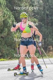 07.09.2021, Font-Romeu, France (FRA): Elvira Oeberg (SWE) - Biathlon training, Font-Romeu (FRA). www.nordicfocus.com. © Authamayou/NordicFocus. Every downloaded picture is fee-liable.