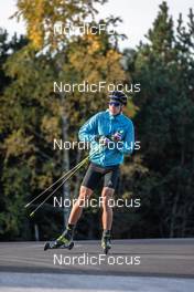 30.09.2021, Font-Romeu, France (FRA): Quentin Fillon Maillet (FRA) - Biathlon training, Font-Romeu (FRA). www.nordicfocus.com. © Leo Authamayou/NordicFocus. Every downloaded picture is fee-liable.