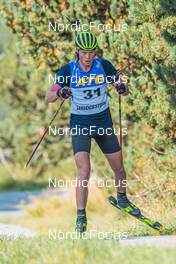 12.09.2021, Font-Romeu, France (FRA): Henning Sjoekvist (SWE) - Biathlon training, Font-Romeu (FRA). www.nordicfocus.com. © Authamayou/NordicFocus. Every downloaded picture is fee-liable.