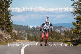 09.10.2021, Lavaze, Italy (ITA): Sturla Holm Laegreid (NOR) - Biathlon training, Lavaze (ITA). www.nordicfocus.com. © Vanzetta/NordicFocus. Every downloaded picture is fee-liable.