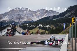 12.10.2021, Lavaze, Italy (ITA): Emilie Kalkenberg (NOR) - Biathlon training, Lavaze (ITA). www.nordicfocus.com. © Modica/NordicFocus. Every downloaded picture is fee-liable.