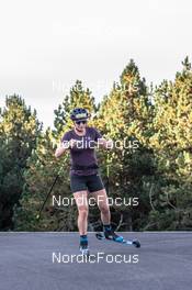 30.09.2021, Font-Romeu, France (FRA): Julia Simon (FRA) - Biathlon training, Font-Romeu (FRA). www.nordicfocus.com. © Leo Authamayou/NordicFocus. Every downloaded picture is fee-liable.