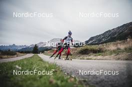 12.10.2021, Lavaze, Italy (ITA): Johannes Thingnes Boe (NOR) - Biathlon training, Lavaze (ITA). www.nordicfocus.com. © Modica/NordicFocus. Every downloaded picture is fee-liable.