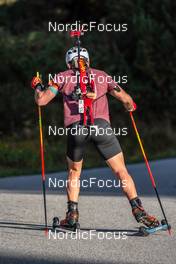 30.09.2021, Font-Romeu, France (FRA): Fabien Claude (FRA) - Biathlon training, Font-Romeu (FRA). www.nordicfocus.com. © Leo Authamayou/NordicFocus. Every downloaded picture is fee-liable.