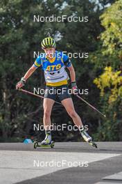 15.09.2021, Font-Romeu, France (FRA): Linn Persson (SWE) - Biathlon training, Font-Romeu (FRA). www.nordicfocus.com. © Authamayou/NordicFocus. Every downloaded picture is fee-liable.