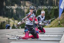 12.10.2021, Lavaze, Italy (ITA): Ida Lien (NOR) - Biathlon training, Lavaze (ITA). www.nordicfocus.com. © Modica/NordicFocus. Every downloaded picture is fee-liable.