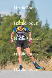 12.09.2021, Font-Romeu, France (FRA): Elvira Oeberg (SWE) - Biathlon training, Font-Romeu (FRA). www.nordicfocus.com. © Authamayou/NordicFocus. Every downloaded picture is fee-liable.
