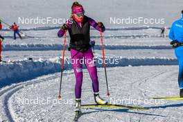 17.10.2021, Ramsau, Austria (AUT): Ivona Fialkova (SVK) - Biathlon training, Ramsau (AUT). www.nordicfocus.com. © Volk/NordicFocus. Every downloaded picture is fee-liable.
