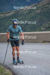 21.09.2021, Font-Romeu, France (FRA): Antonin Guigonnat (FRA) - Biathlon training, Font-Romeu (FRA). www.nordicfocus.com. © Augustin Authamayou/NordicFocus. Every downloaded picture is fee-liable.