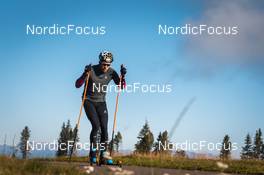09.10.2021, Lavaze, Italy (ITA): Vetle Sjaastad Christiansen (NOR) - Biathlon training, Lavaze (ITA). www.nordicfocus.com. © Vanzetta/NordicFocus. Every downloaded picture is fee-liable.